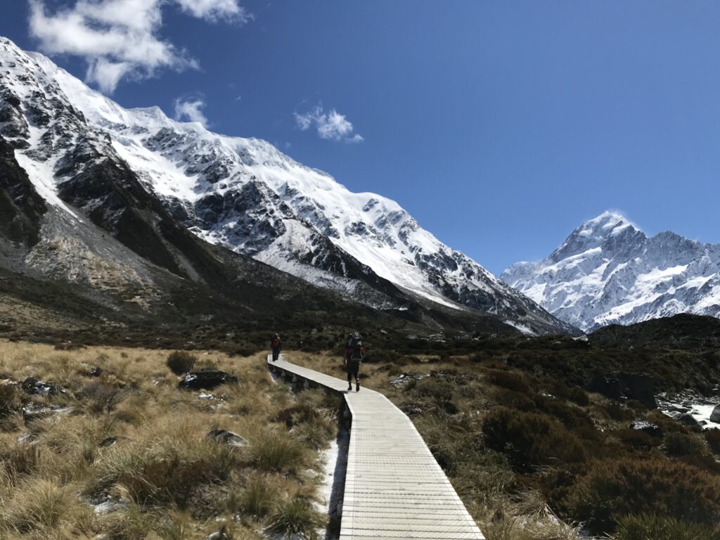 Hooker Valley Track Boardwalk