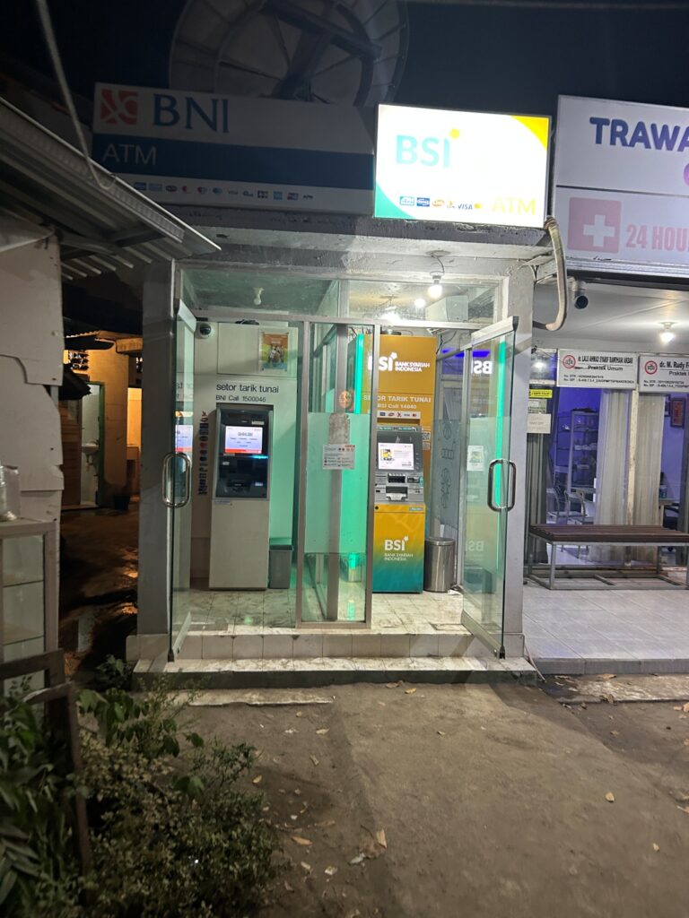 Wise Card Limit Scare: BNI ATM at Gili Trawangan
