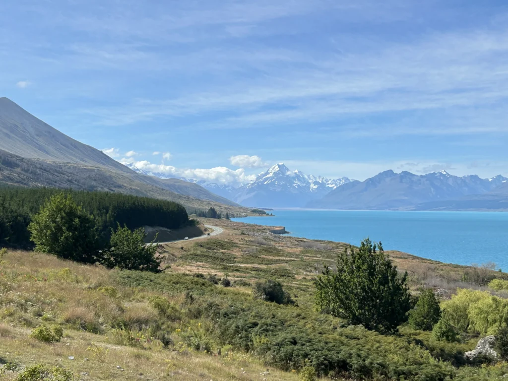 New Zealand family road trip South Island scenic drive