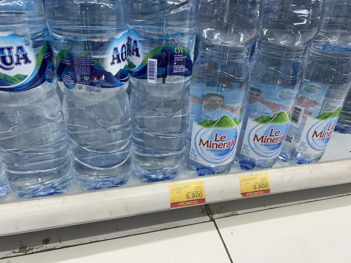 Lombok local supermarket