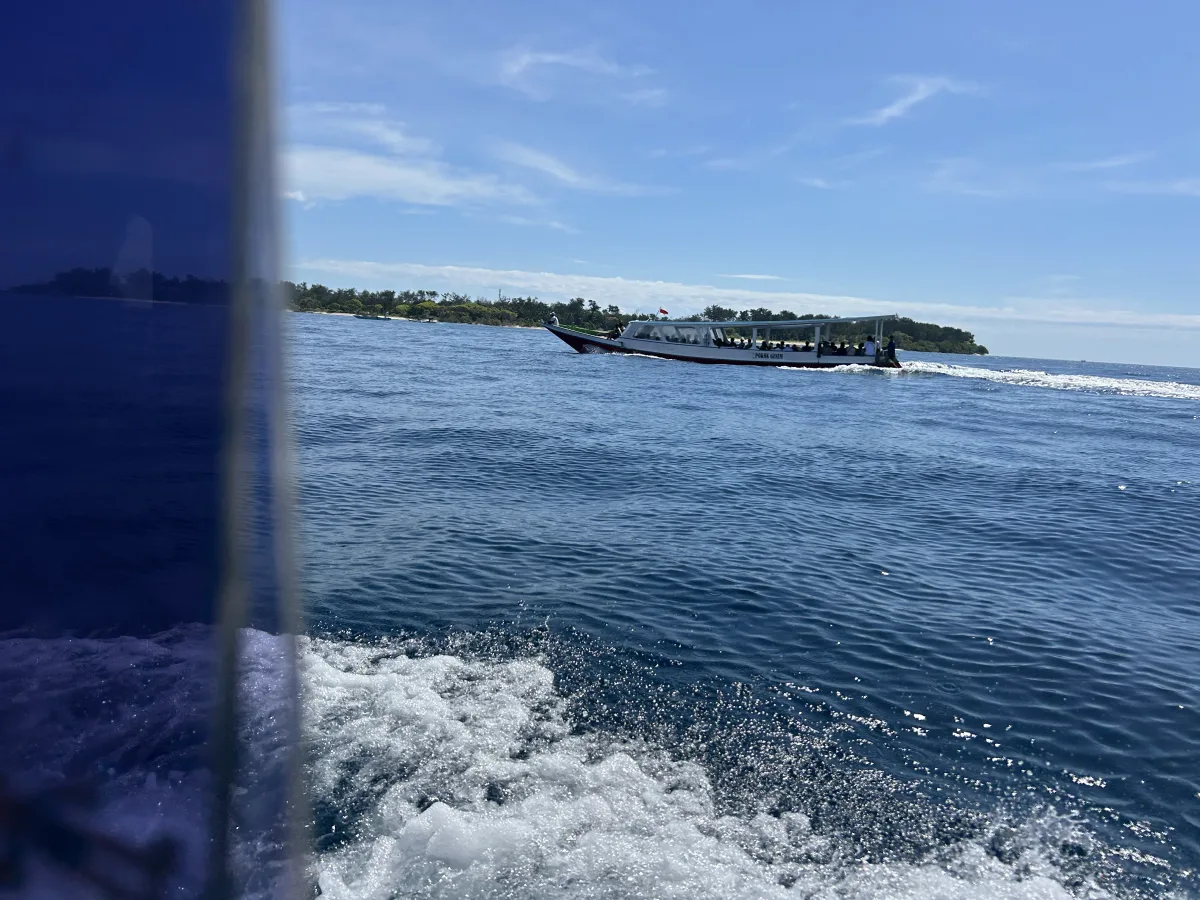 Local Boat from Gili Trawangan to Bangsal