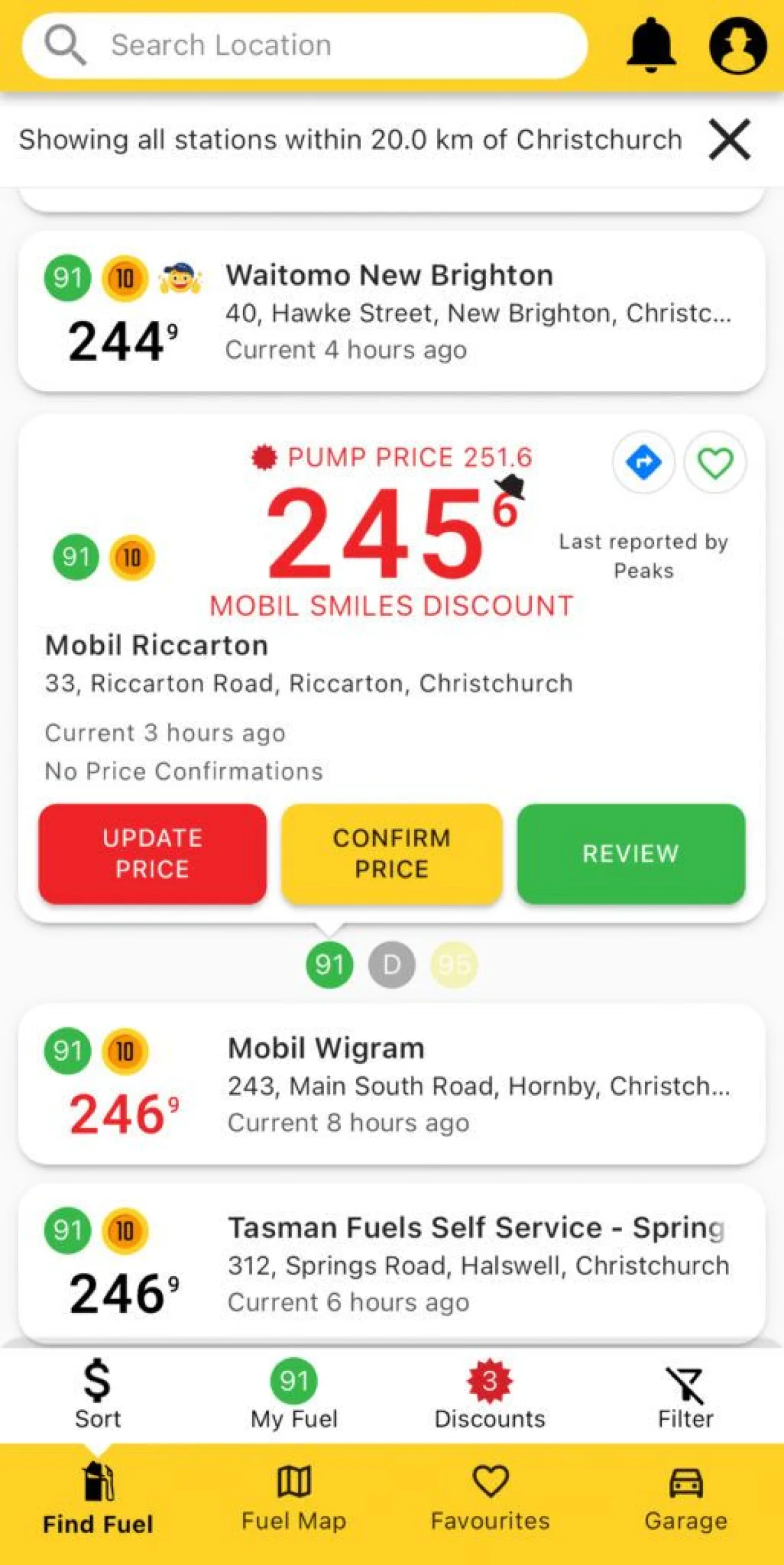 how to use Gaspy app?