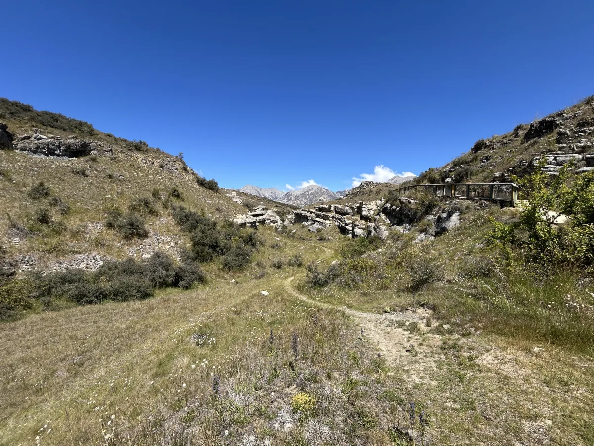the scenic walk around Cave Stream Scenic Reserve