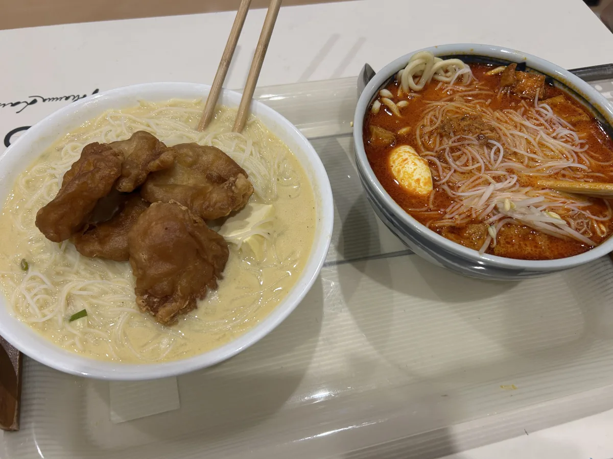 next two takeaway orders were simple: more Fish Fillet Noodle Soup and another Laksa