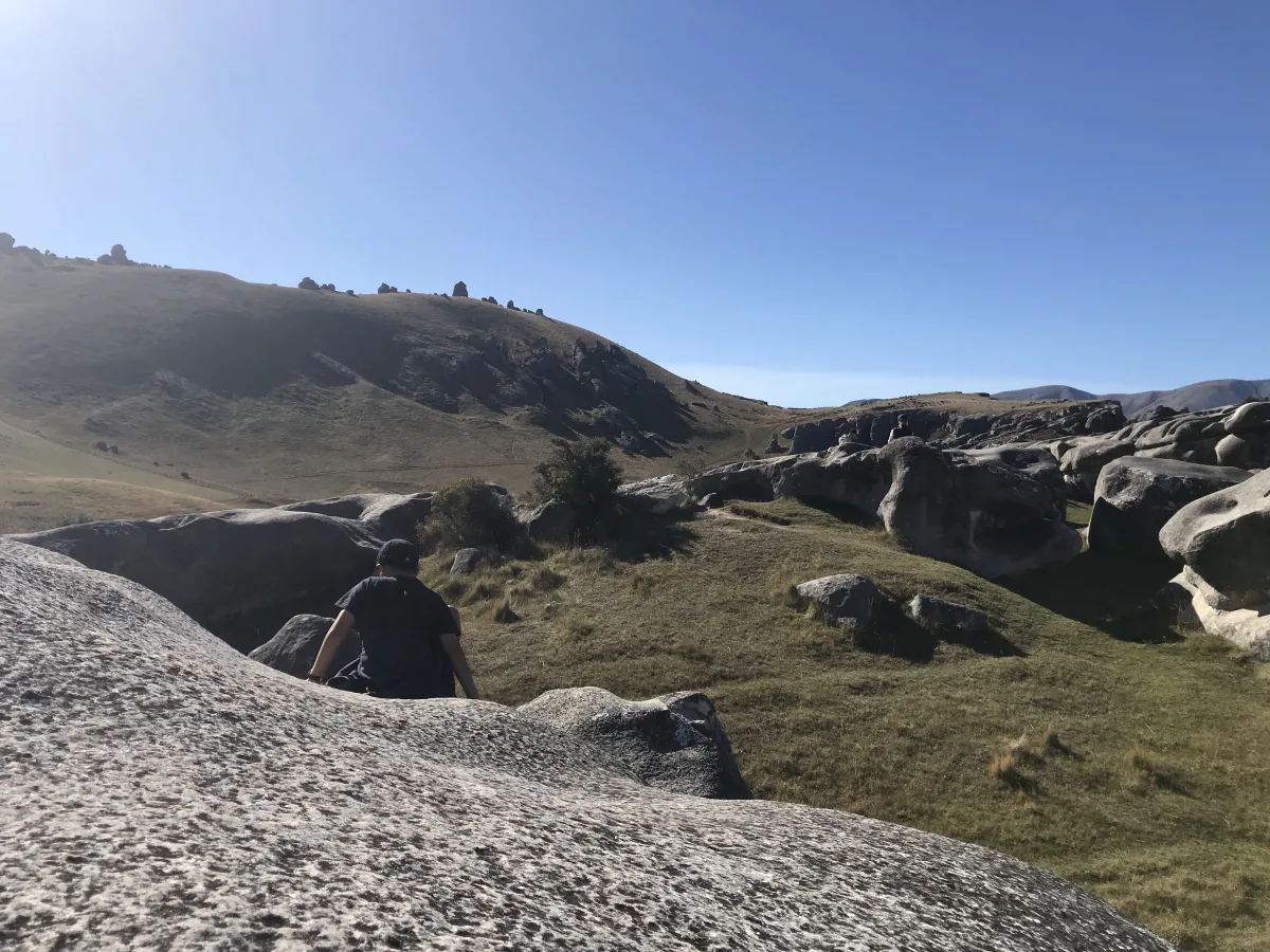 Castle Hill is a natural playground