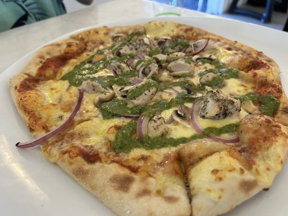The Surprisingly Awesome Pizza (A Hidden Gem) Tea Kiosk Café & Grill
