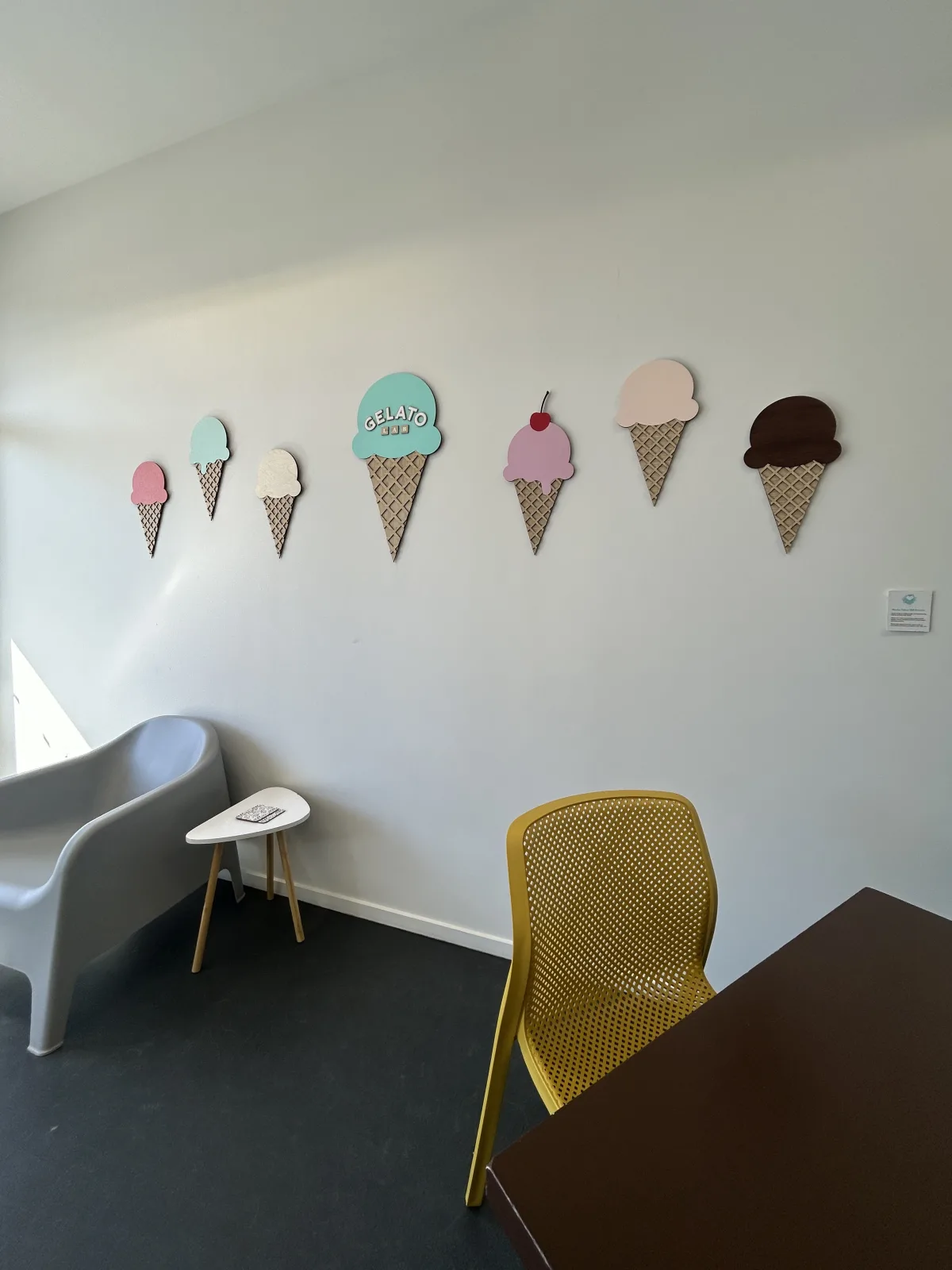 Gelato lab Christchurch inside