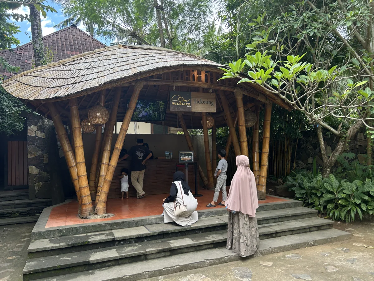 Lombok Wildlife Park Ticket office