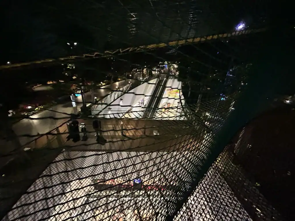 Jewel Changi Bouncing Net through Klook, thinking it would be fun after the flight.

It was not.