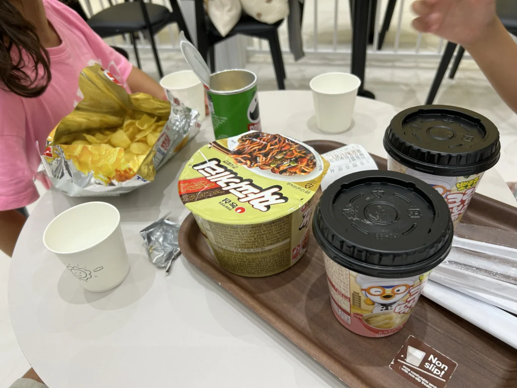 Korean Convenience Store Food
