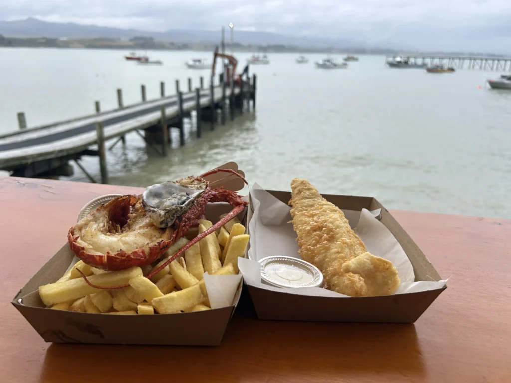The Fishwife is a tiny seafood shack in what is barely a village — maybe 20 buildings clustered around the wharf.
