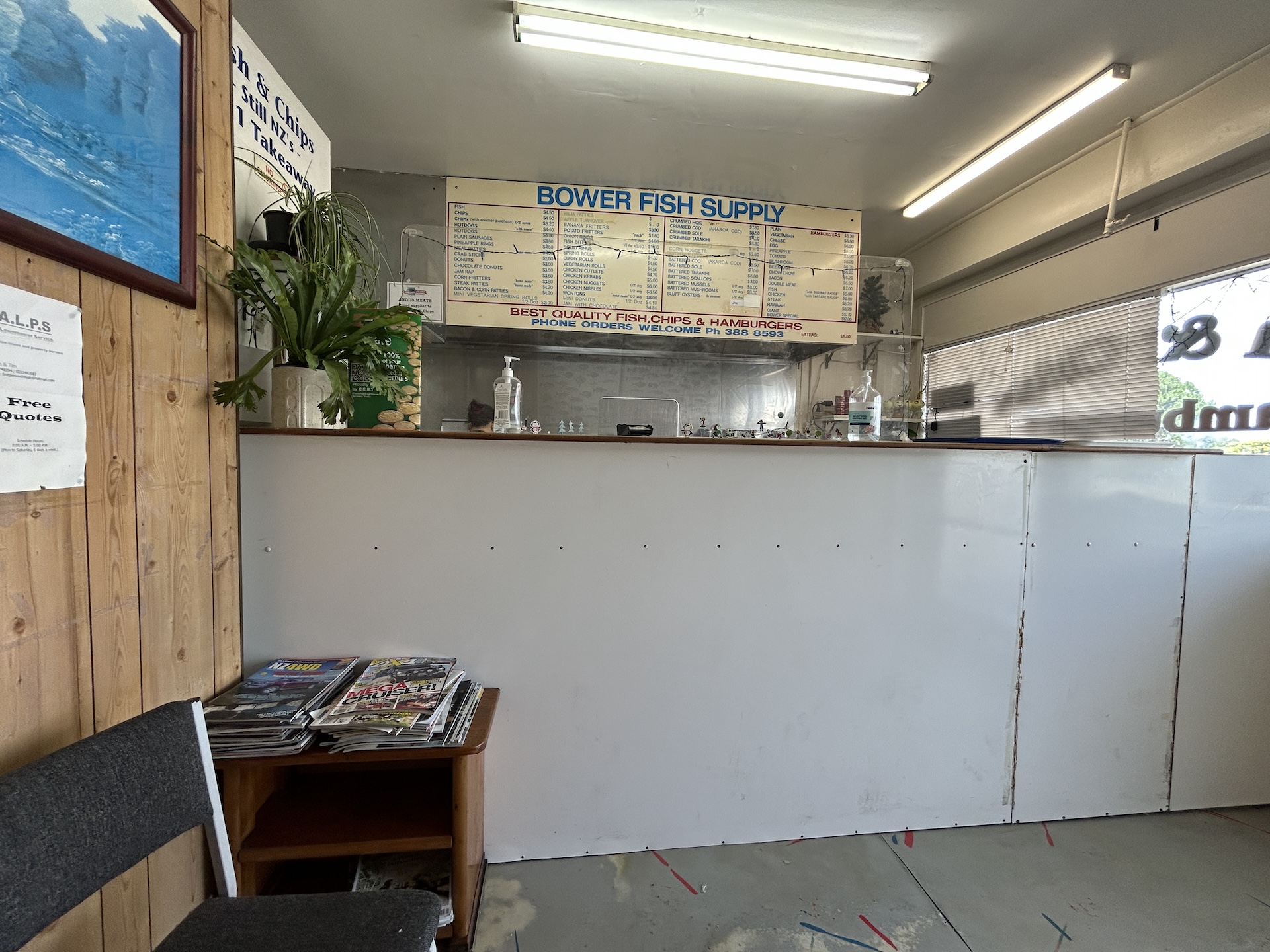 Local Favorite Fish and Chips in Christchurch Bower Supply