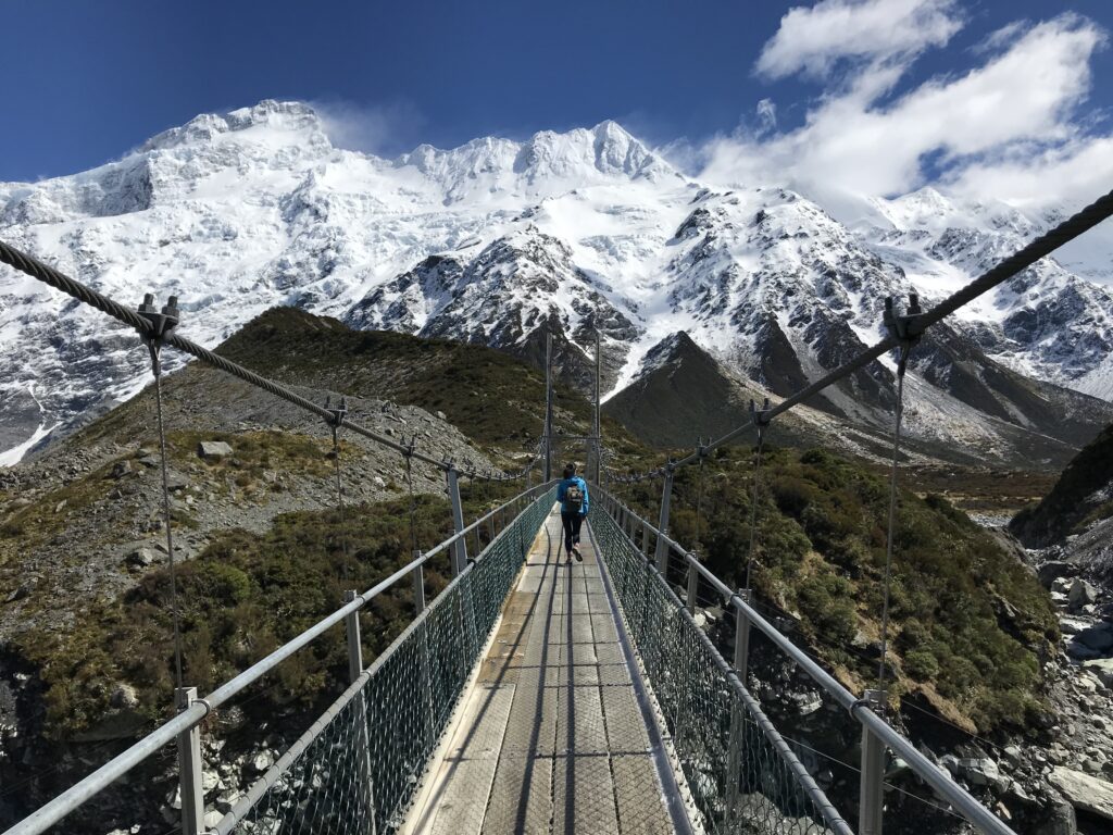 Hooker Valley Track 2nd bridge