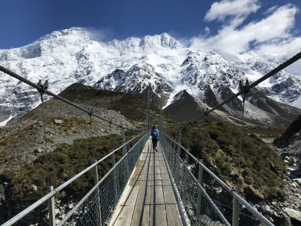 Hooker Valley Track 2nd bridge