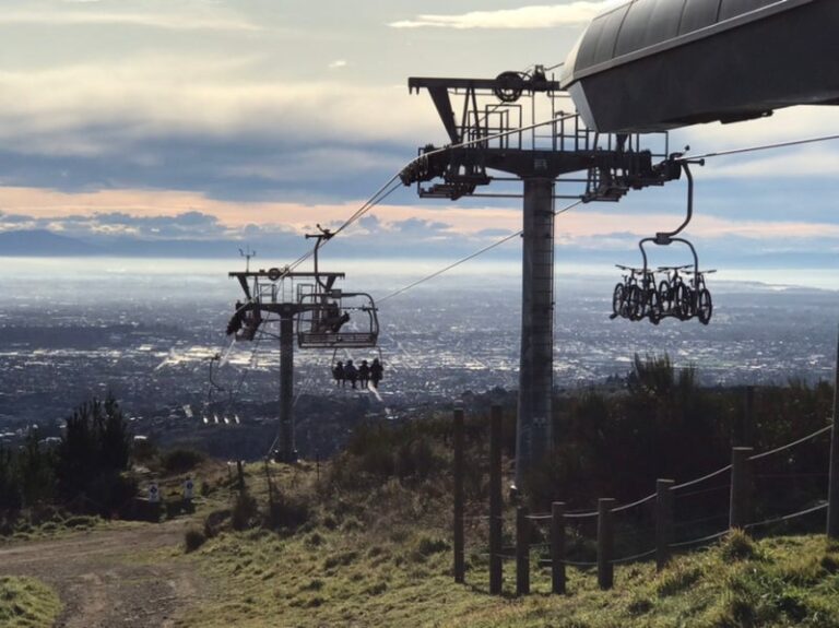 Christchurch Adventure Park hike for free chairlift