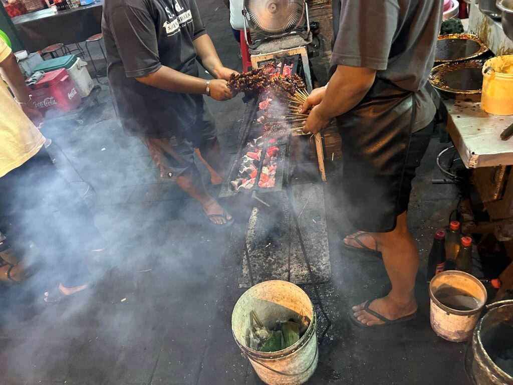Food Budget – Eating Local Satai