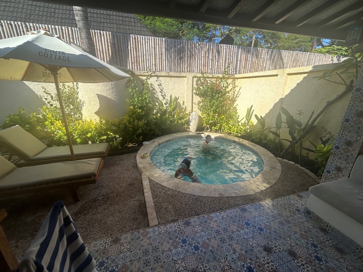 Gili accommodation our top pick for family Cinta Cottage gili trawangan