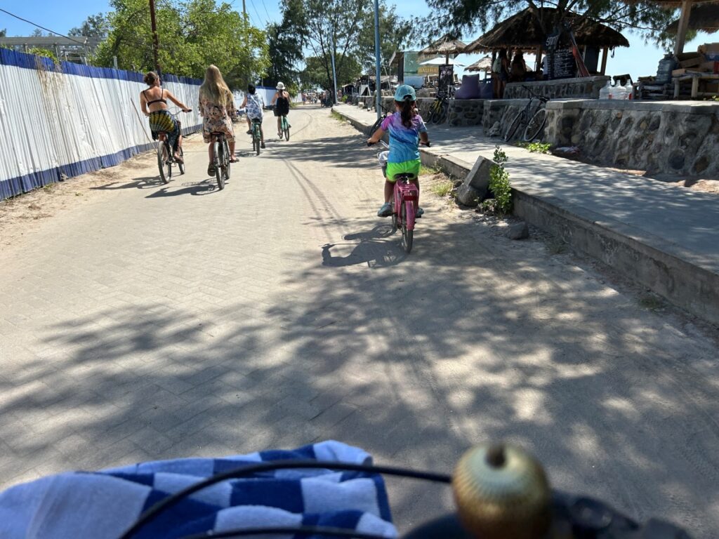 the island is yours to explore with bikes in gili
