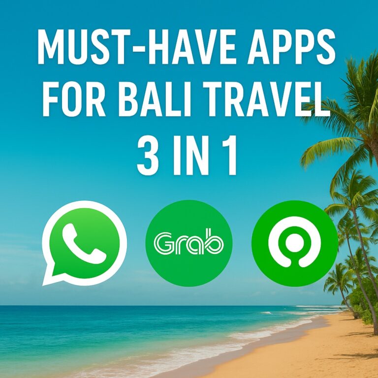 must-have apps for bali travel