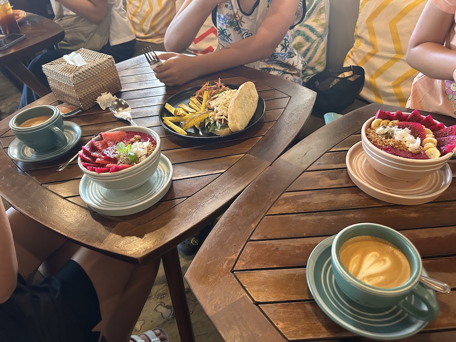 Gili Trawanga drinks my family's favourite cafe Coffee & Thyme