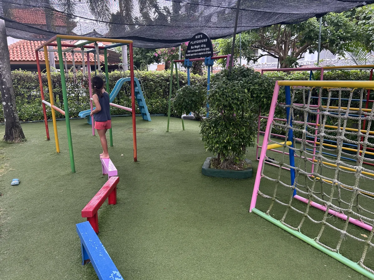 Kuta Accommodation: Febri's Hotel & Spa playground