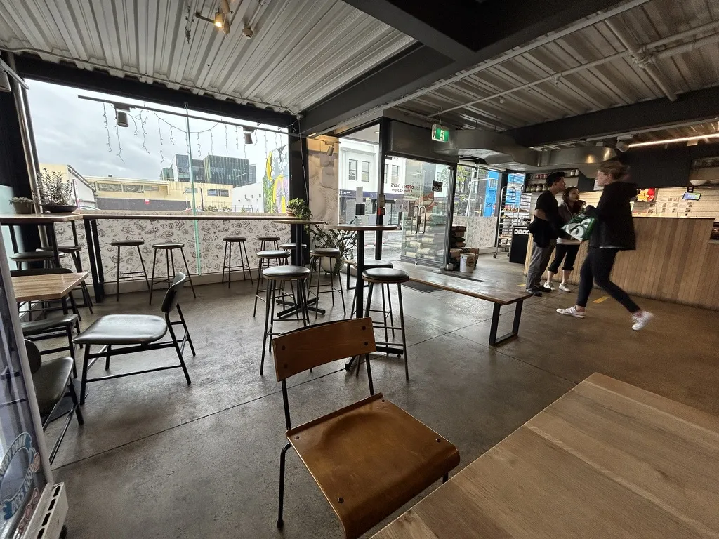 Beam Me Up does bagel sandwiches. The standouts are Vulcan Spreads and Darth Bacon. It's very good, but be honest with yourself — it's not worth travelling across the city. It's excellent if you're in the CBD anyway.