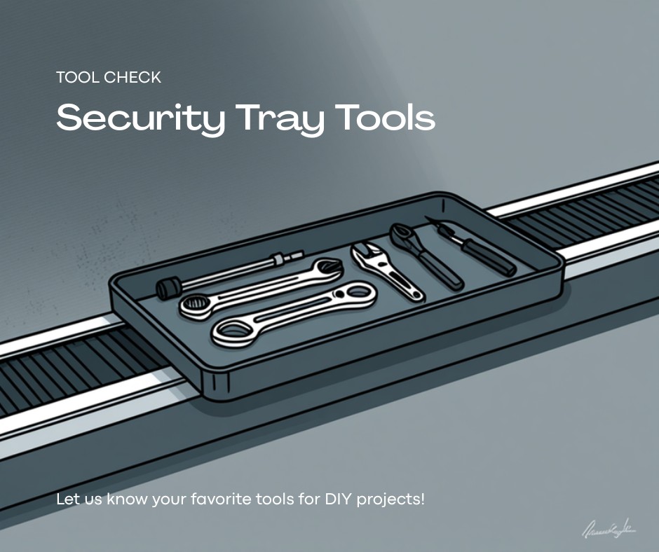NZ airport confiscation rules for tools — wrench and pliers in airport security tray