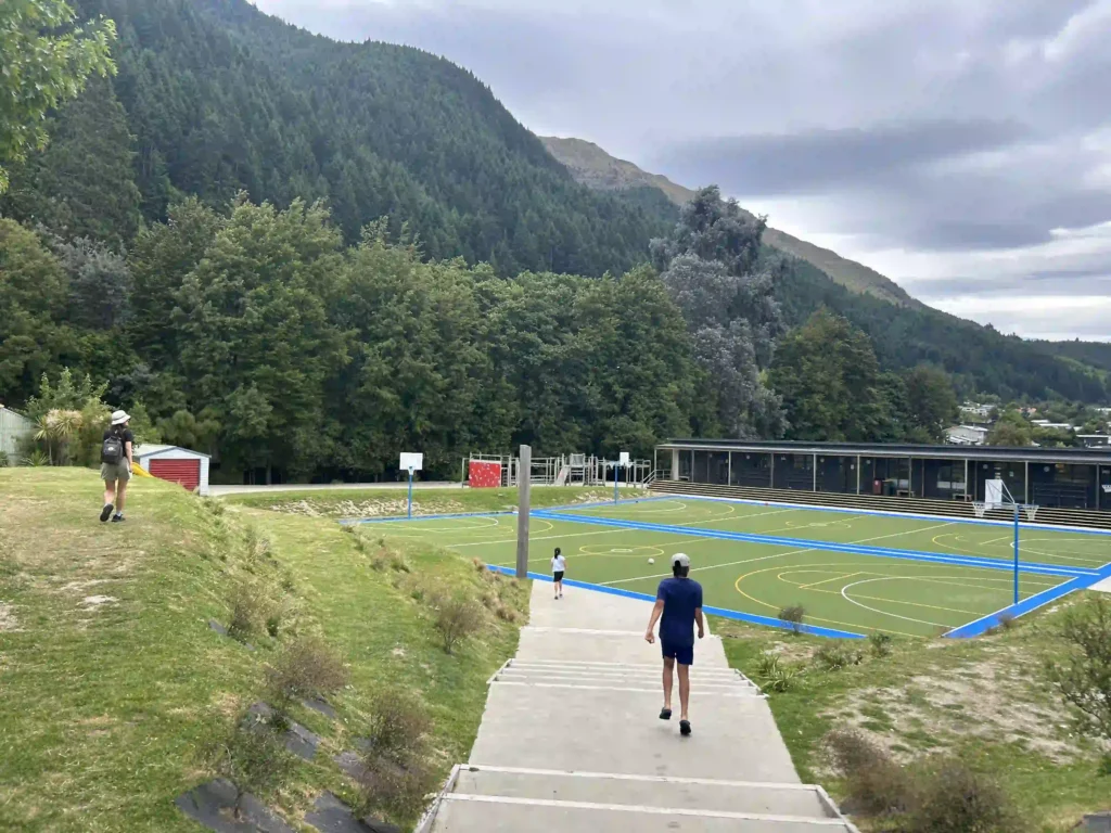 Queenstown with Kids: Queenstown School Playgrounds: The Free Family Secret