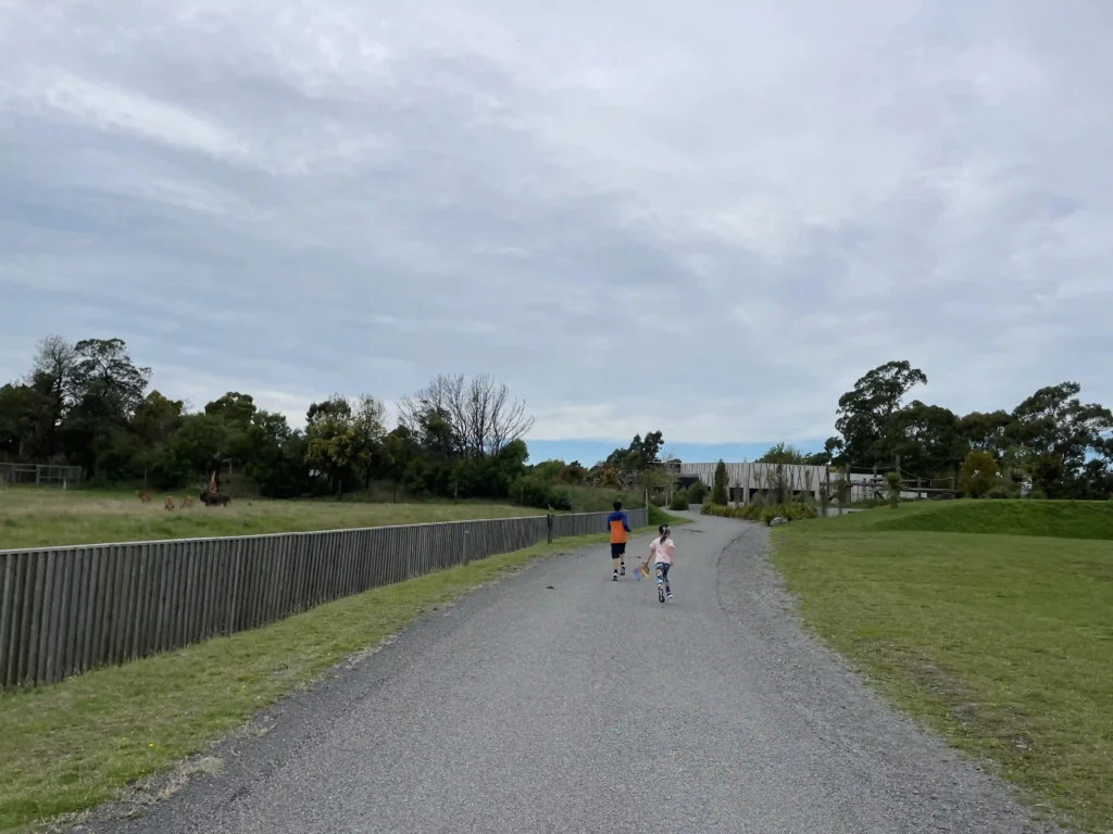 Orana is not a slow-wander park. It's large enough that you need to make decisions — do the shuttle or walk the full route?