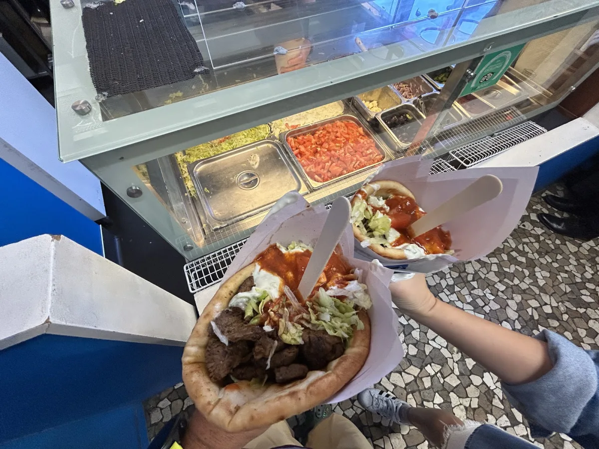 Dimitris Greek Food Souvlaki Beef Single and Triple