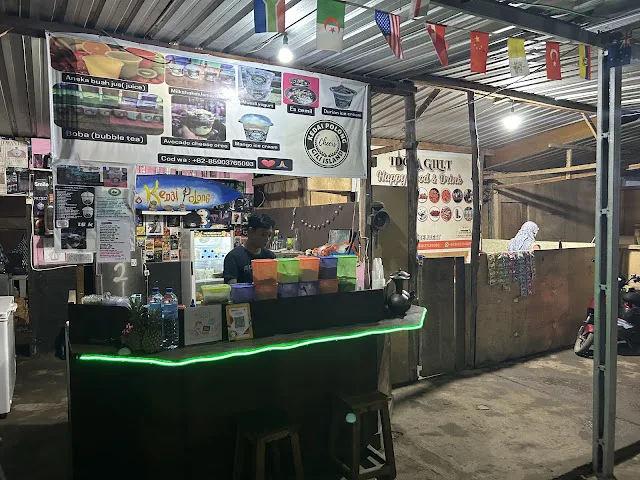 Gili Trawangan Drinks Kedai Polong milk tea