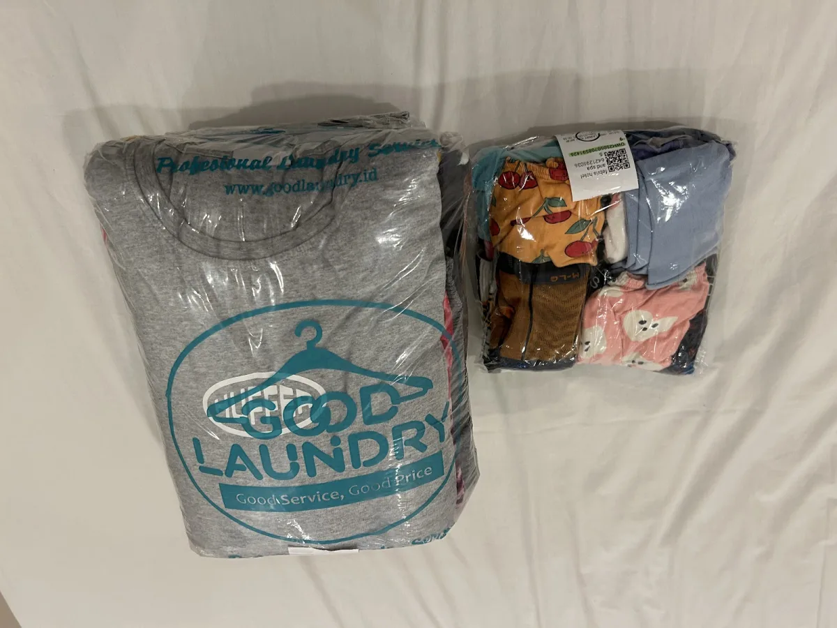 Fold Wash service at Good Laundry