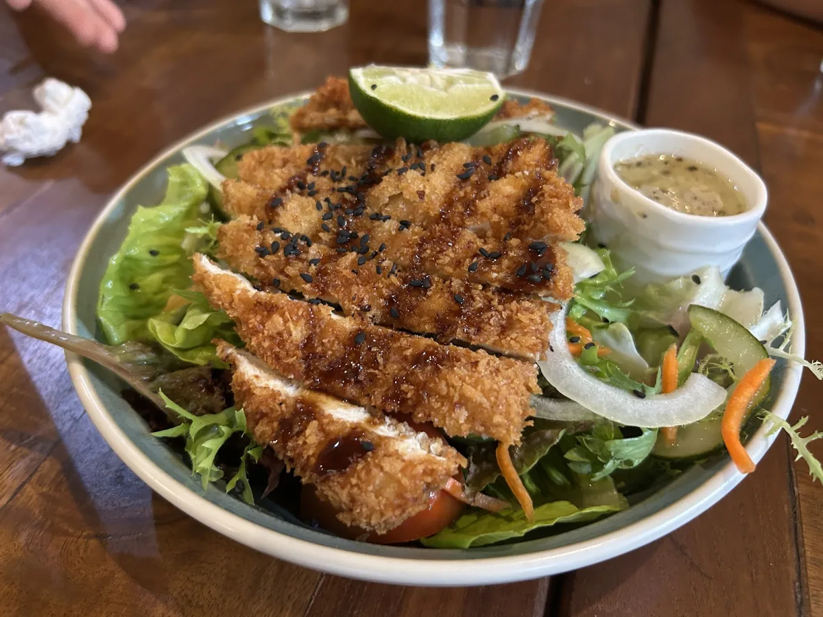 Chicken Katsu Salad