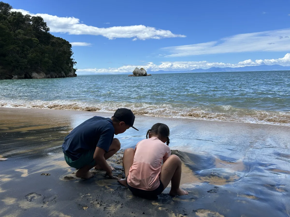 New Zealand Summer Nelson Beach