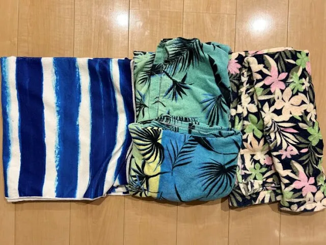 Holiday Packing List for Bali: towels
