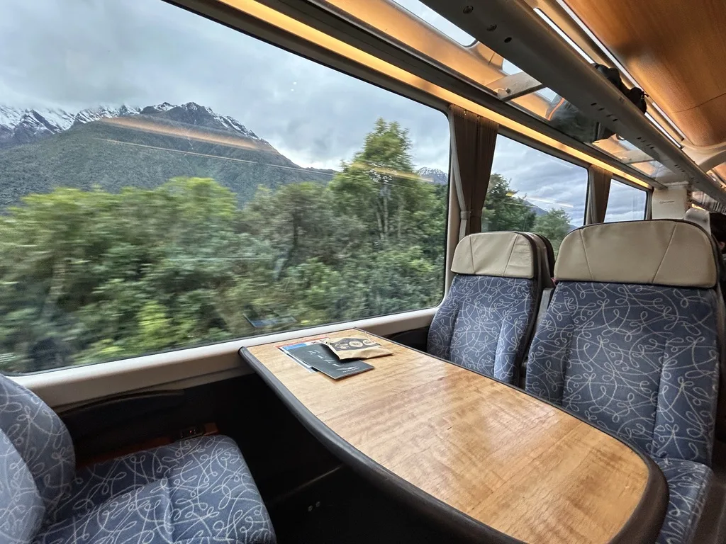 Tranzalpine seats