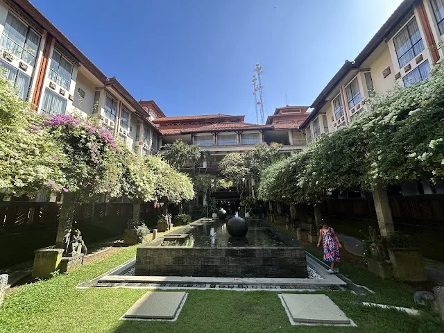 Prime Plaza Hotel Sanur the fanciest, most luxurious place we stayed at during our whole Bali trip