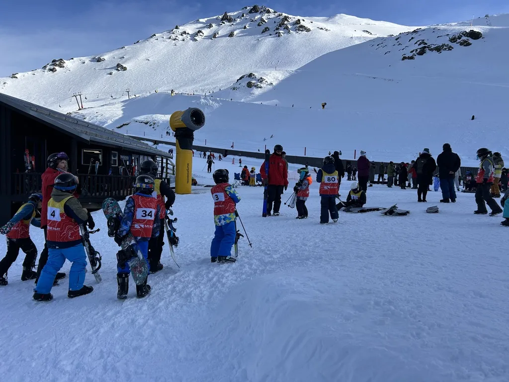 Intro to Snow package kids ski lessons at Mt Hutt