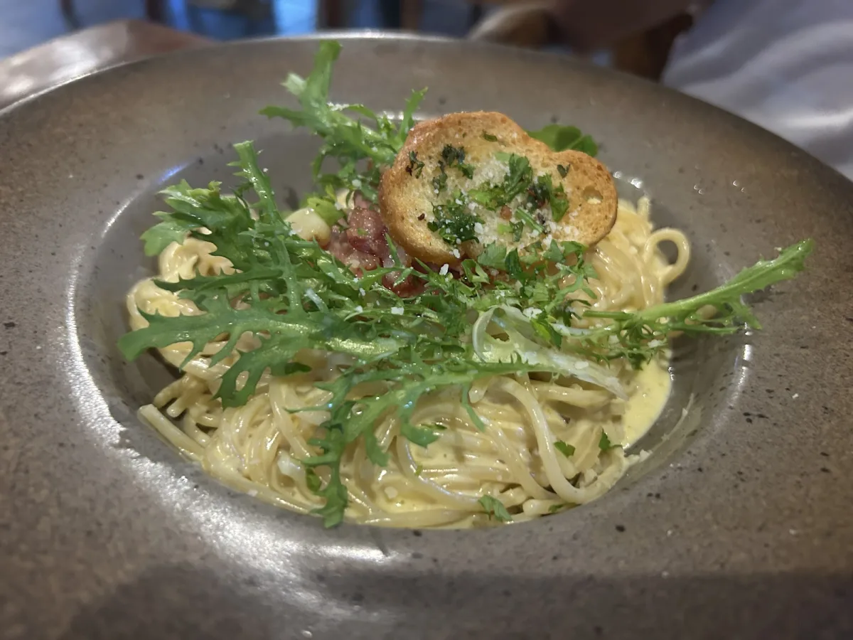Pasta at Shinta Warung