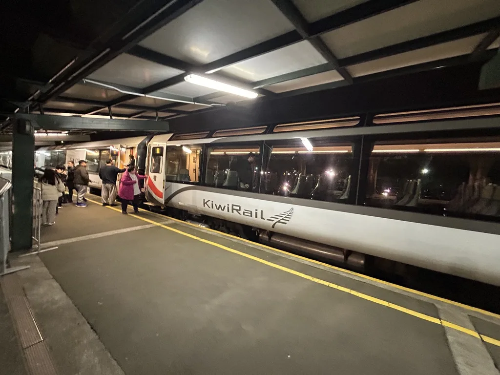 Tranzalpine Christchurch station