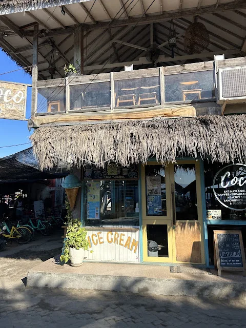 Gili Trawangan Drinks Coco Cafe