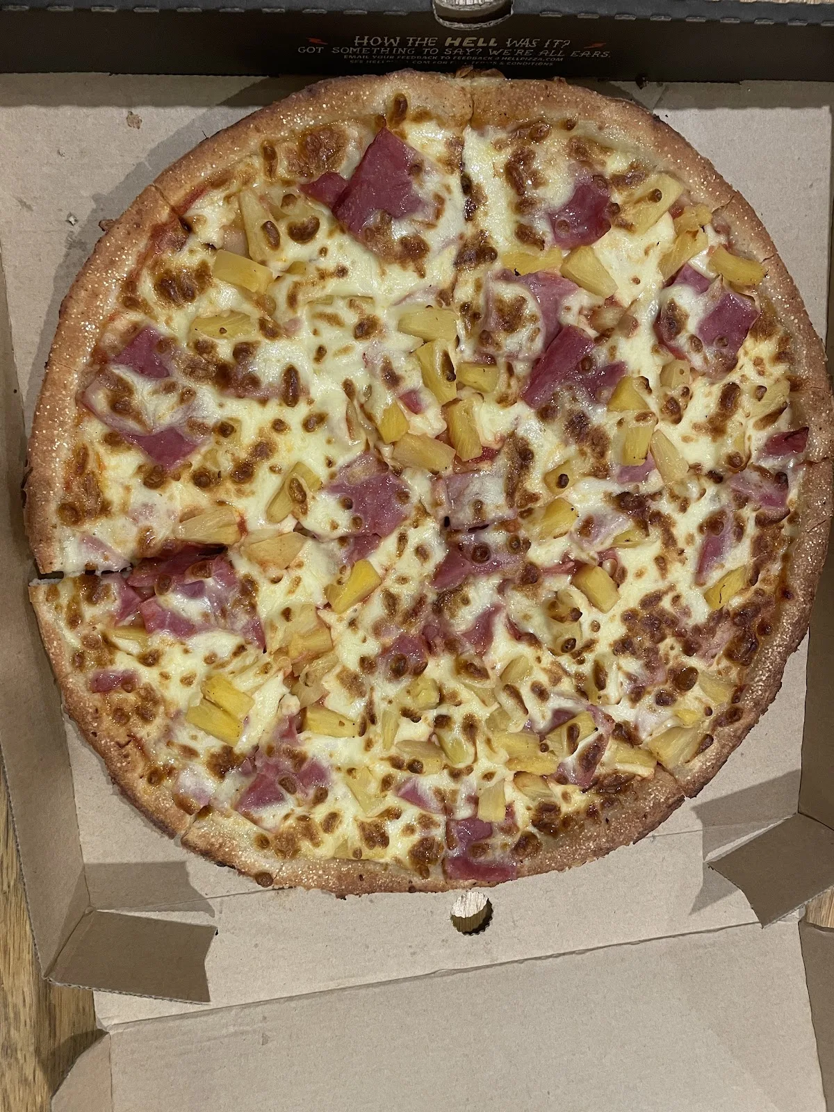 Hell Pizza Greed Pizza