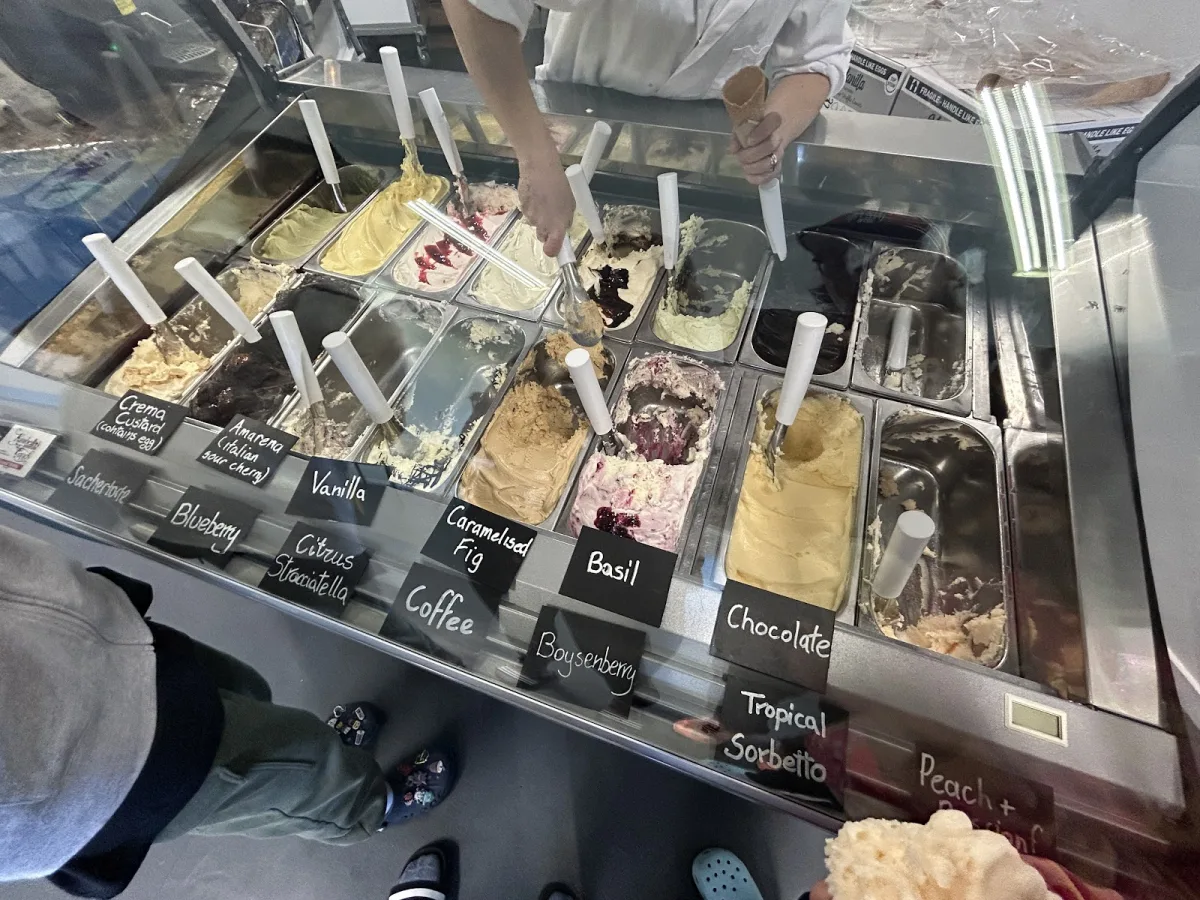 Gelato Lab flavours