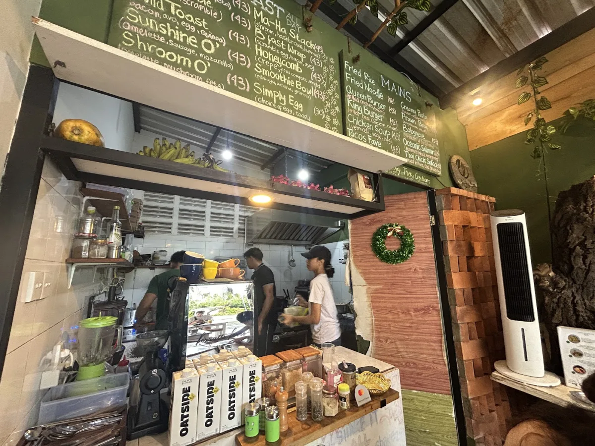 Living Tree Cafe open Kitchen