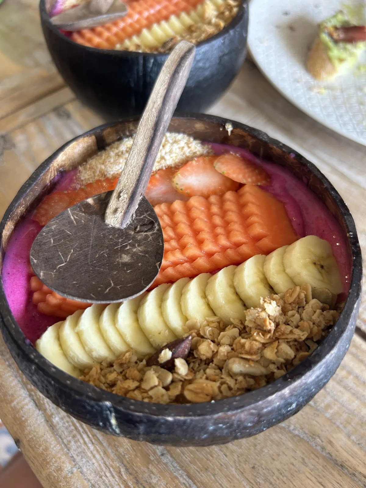 Living Tree Cafe smoothie bowl