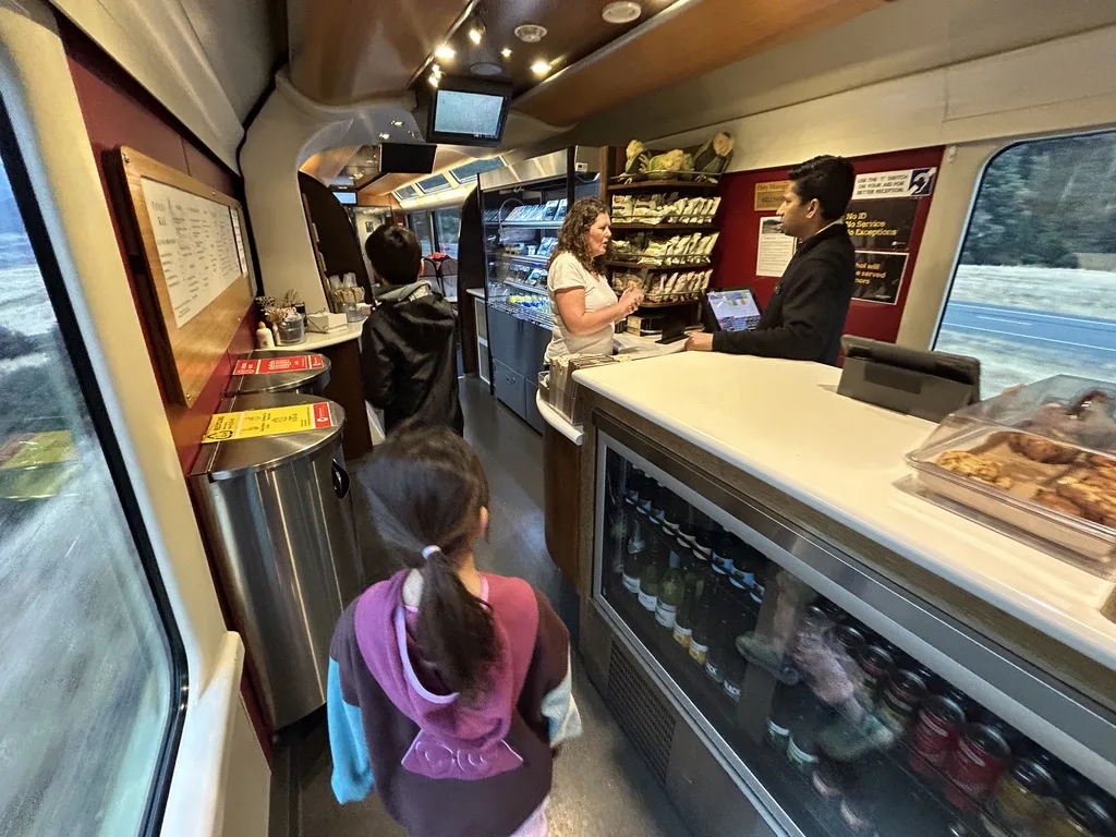 Tranzalpine onsite cafe