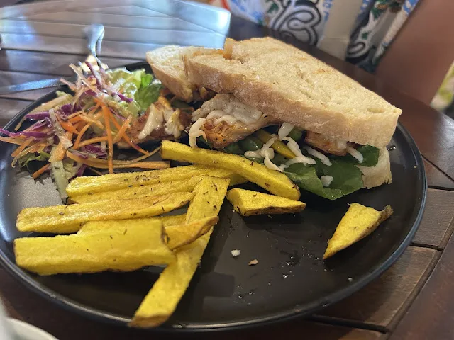 Coffee & Thyme Chicken Mozzato Sandwich
