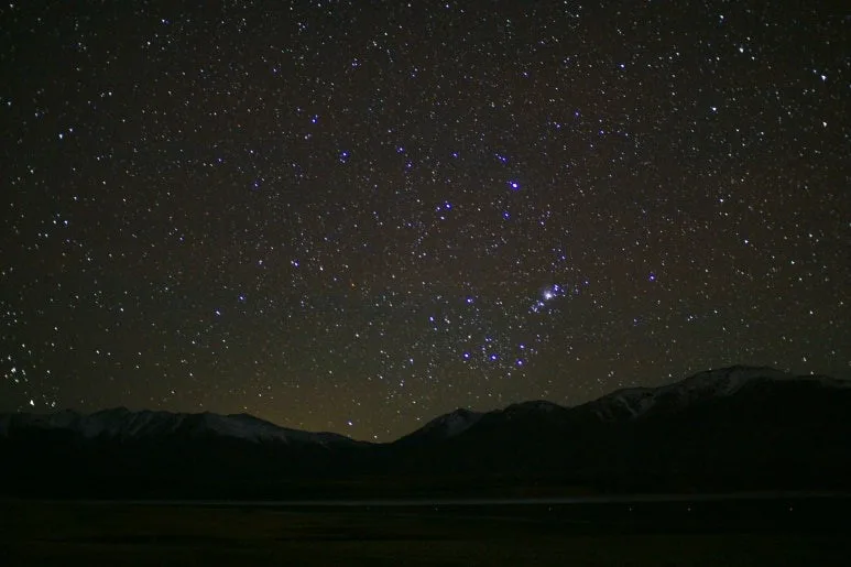 Stargazing in Lake Tekapo