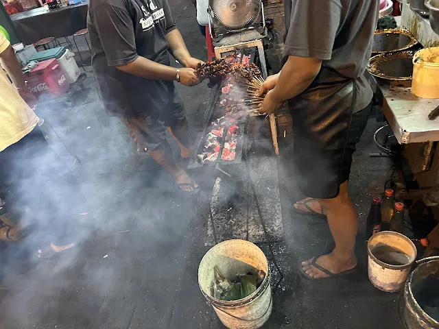 Sanur night market BBQ