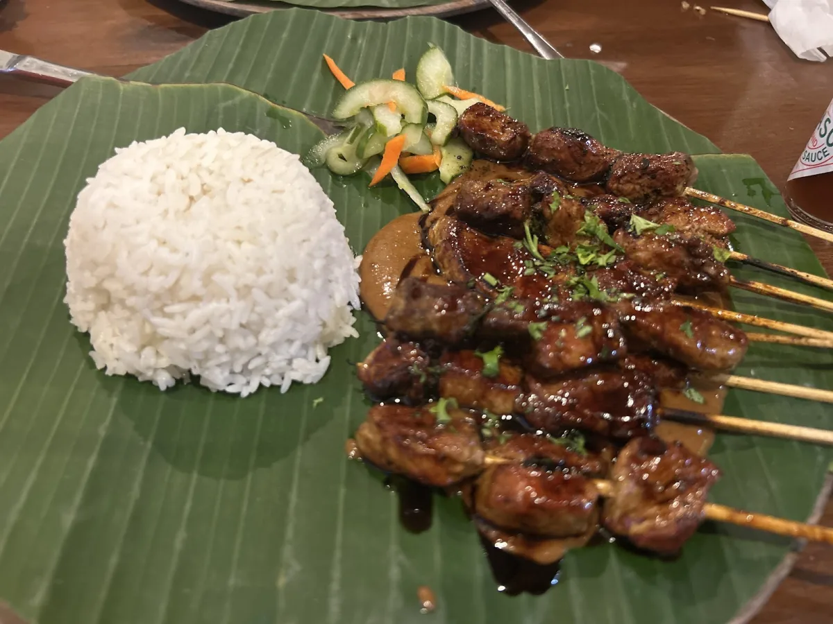 Sate at Shinta Warung 